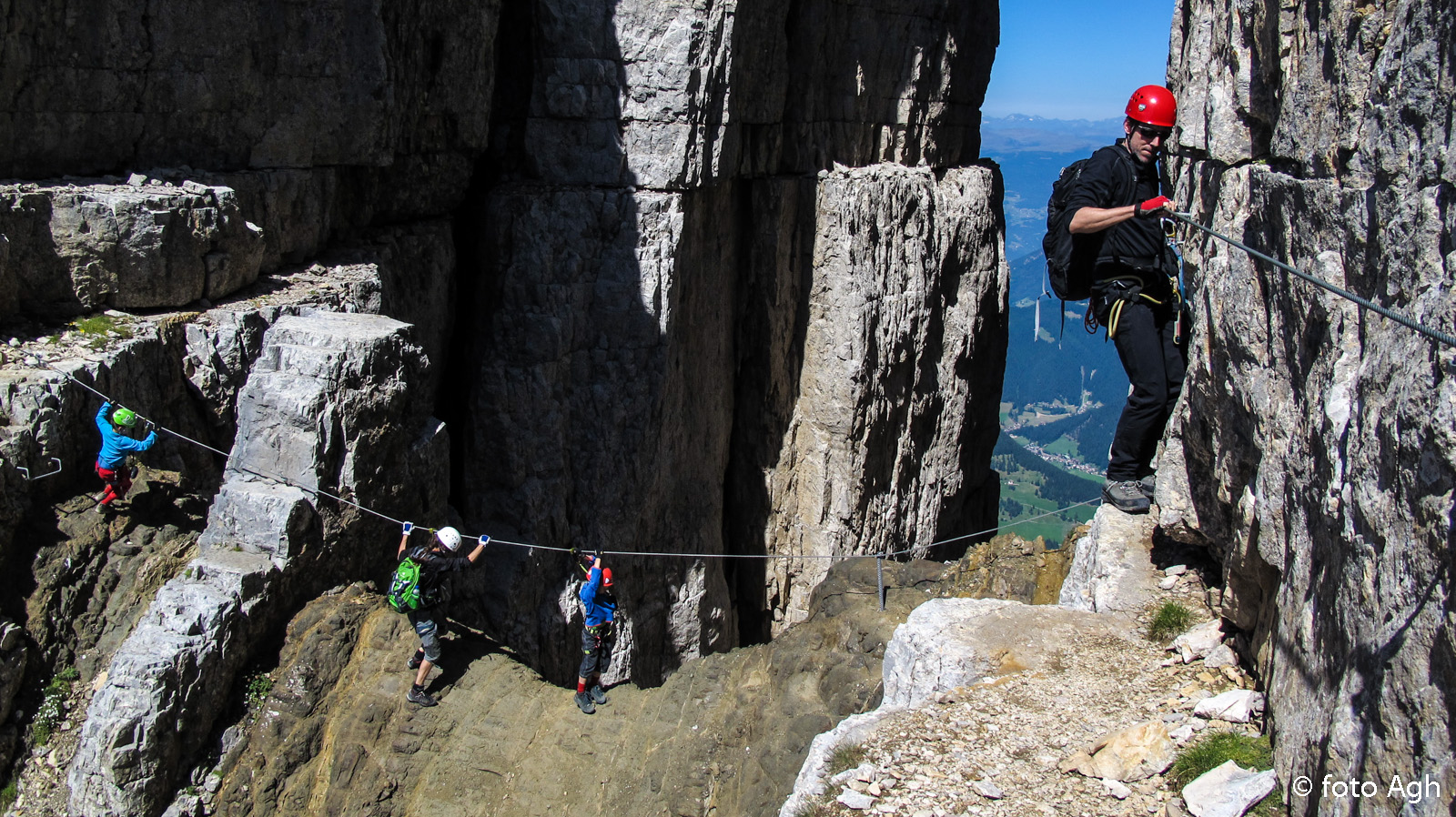 Ferrata dei Campanili sul Latemar